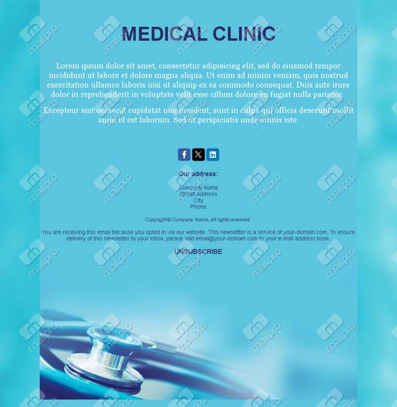 Health Tips Email Layout