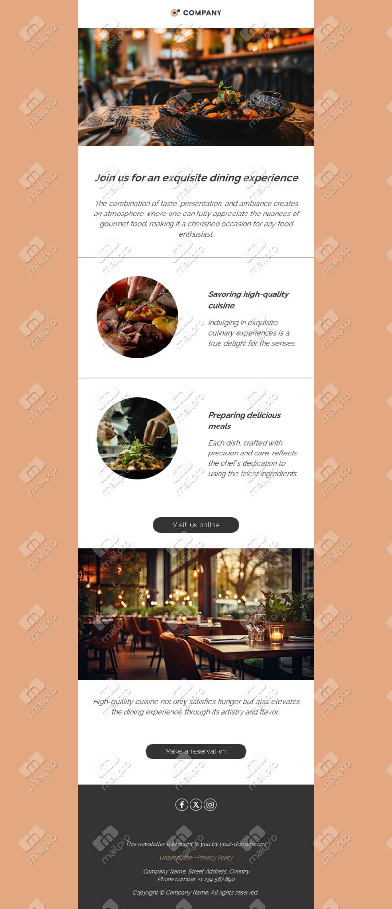 Seasonal Restaurant Highlights