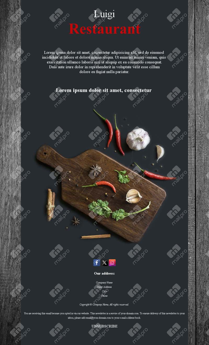 Food Alert Emails