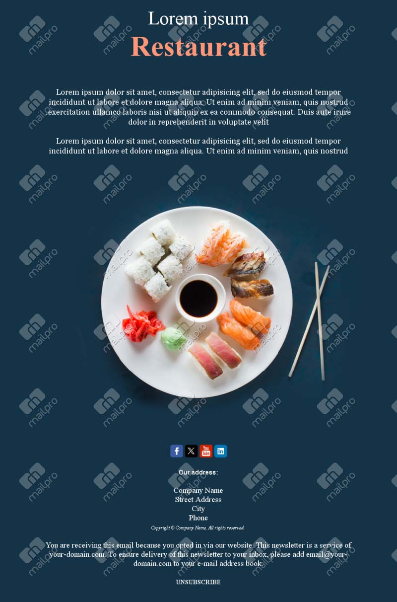 Dining Update Emails