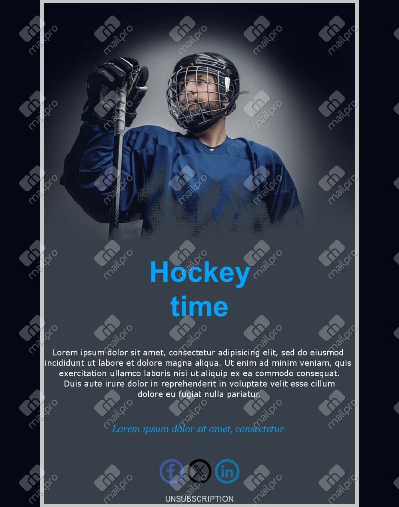 Hockey Game Email Alerts