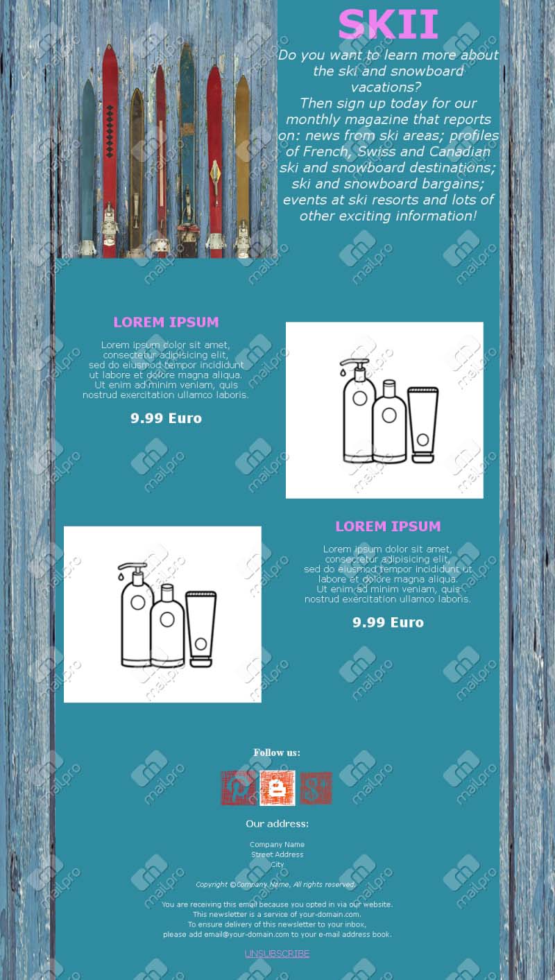 Winter Sports Campaign