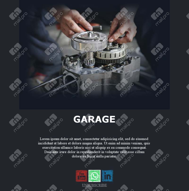 Garage Newsletter