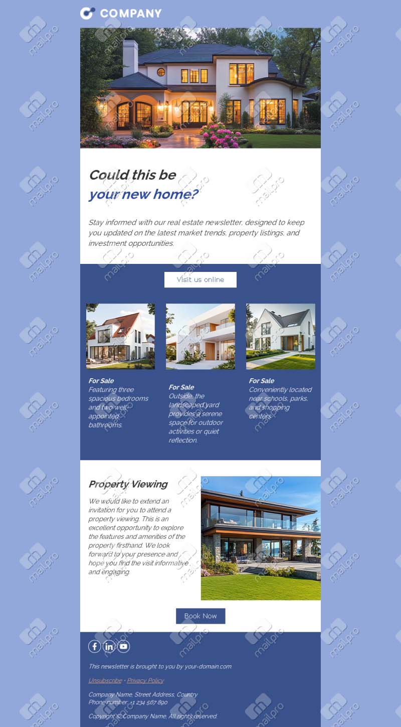 Real Estate Lead Welcome Email