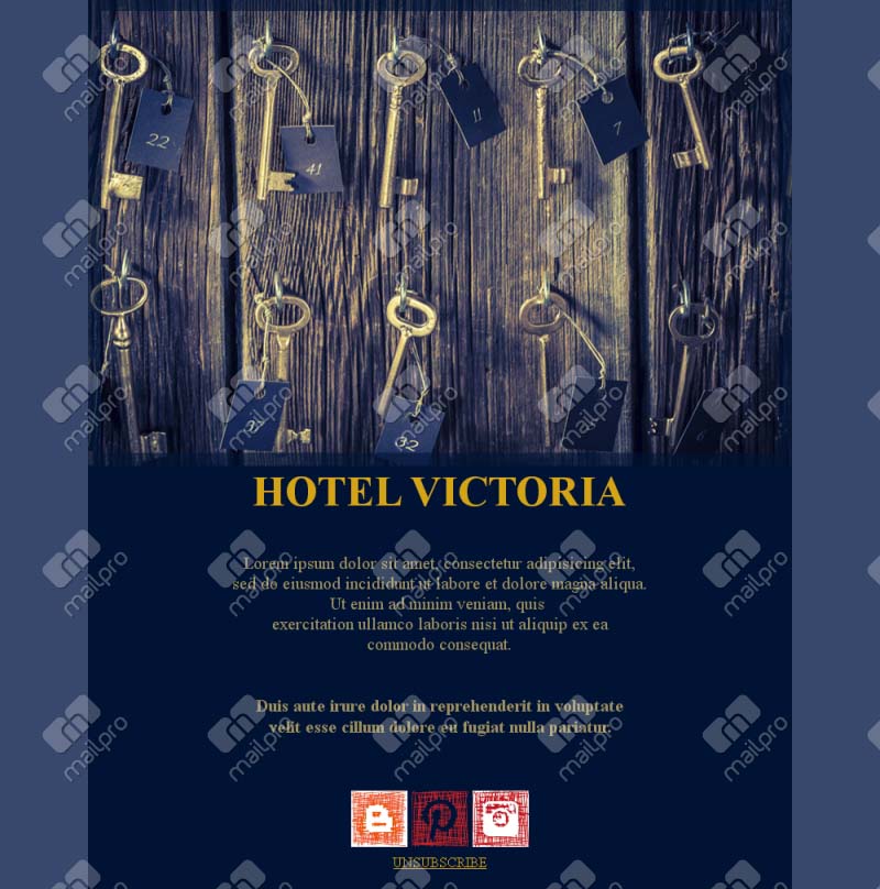 Hotel Email Templates