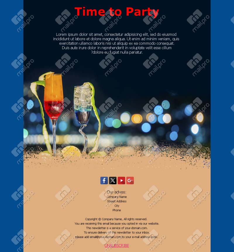 Party Updates and Invitations