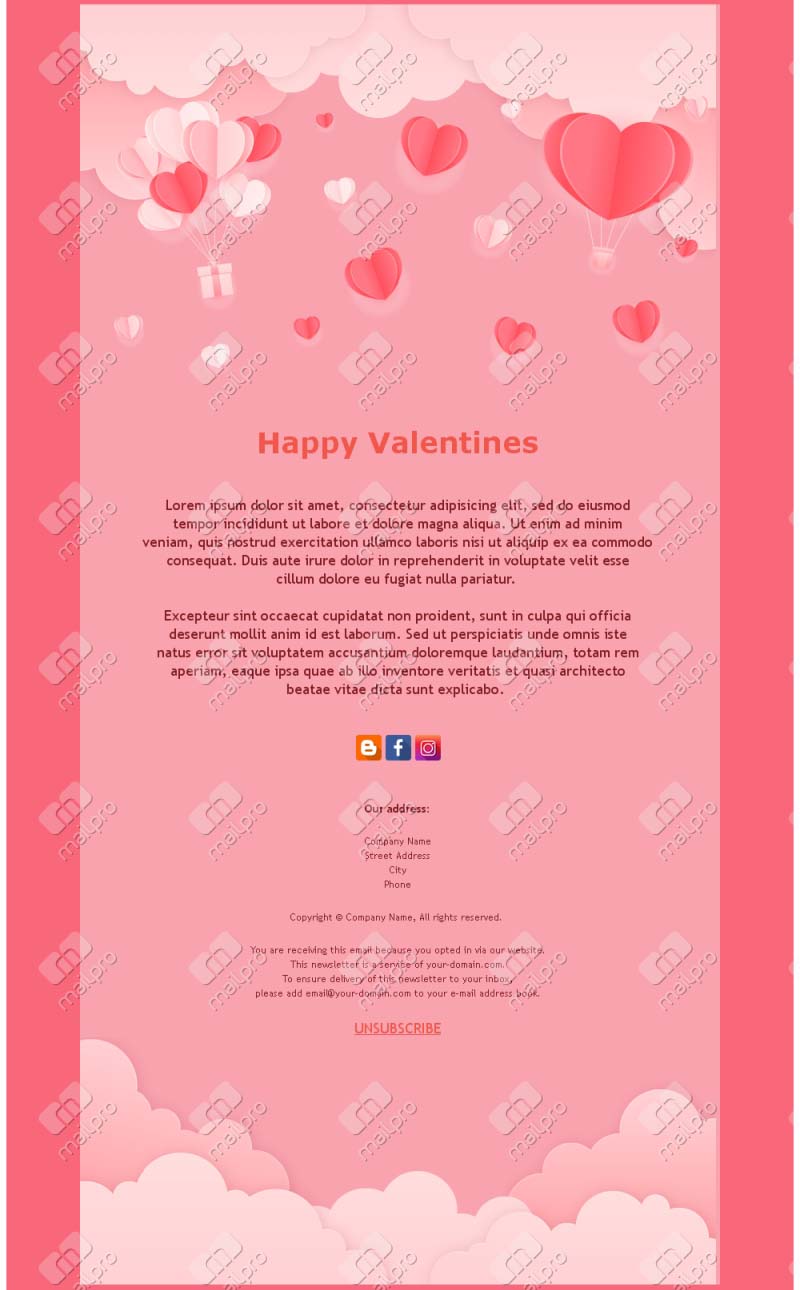 Lovely Valentine's Templates