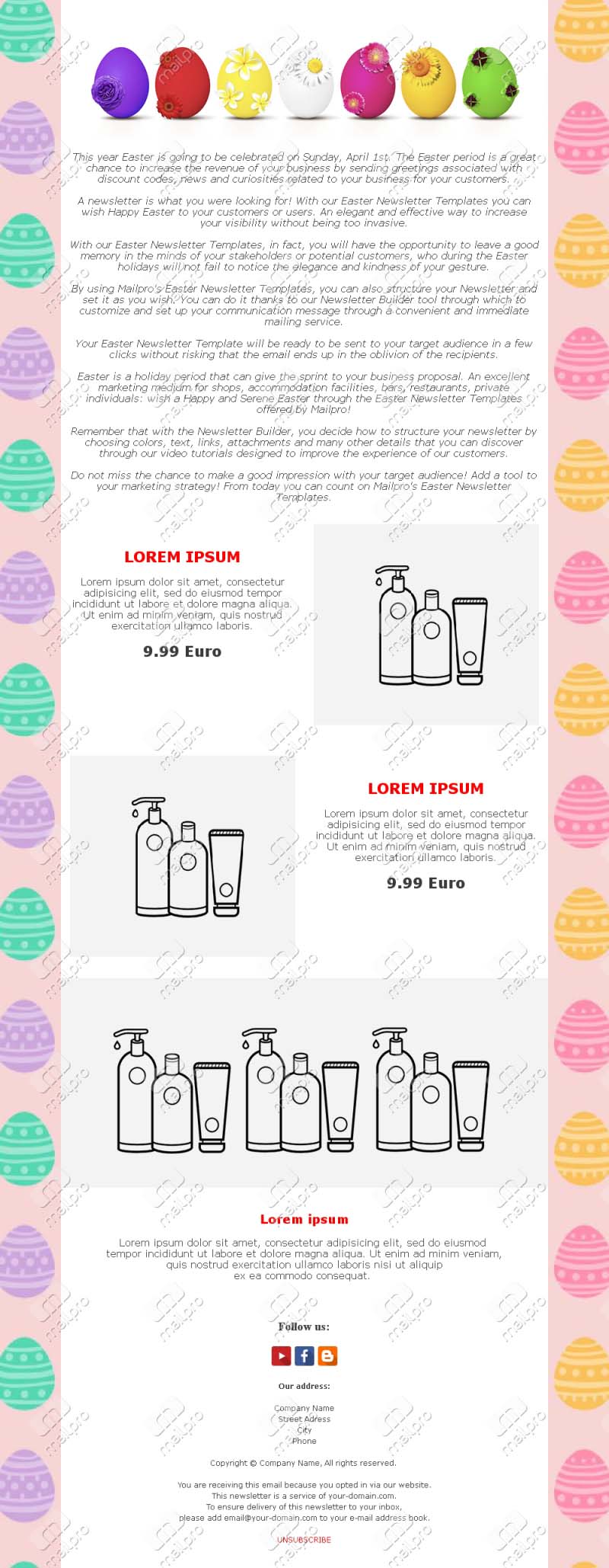 Holiday Spring Emails