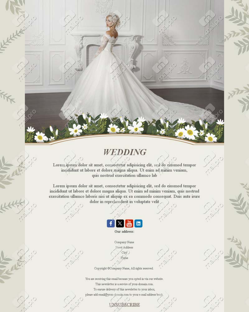 Wedding Newsletters