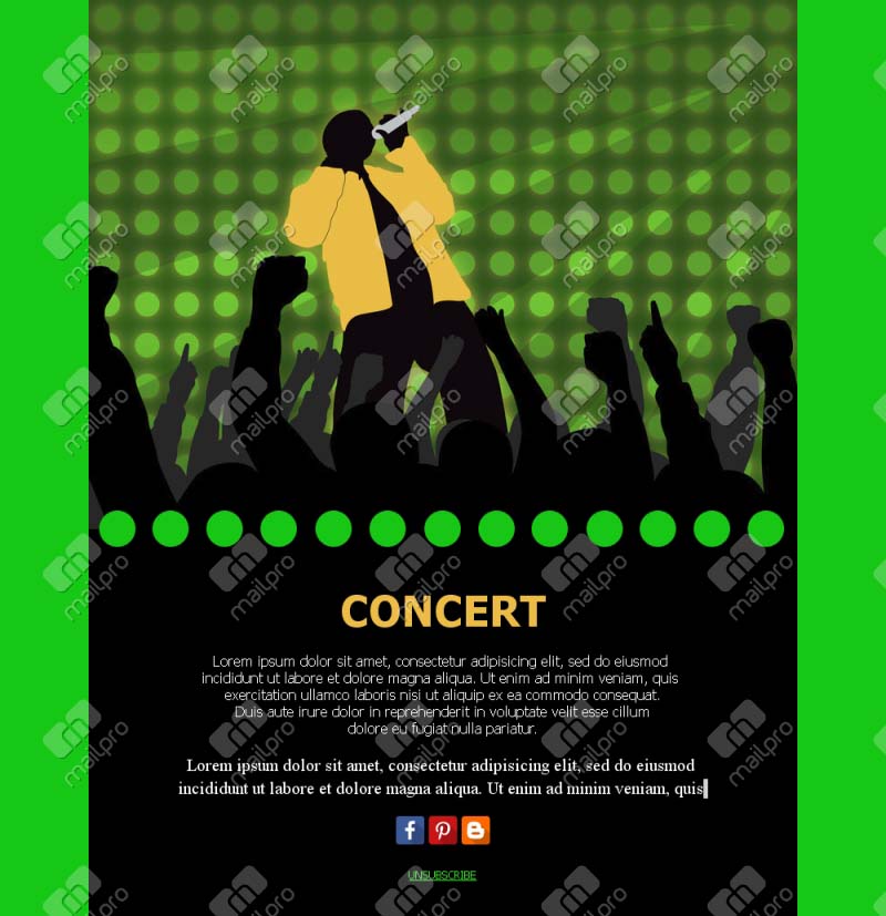 Melodic Email Designs
