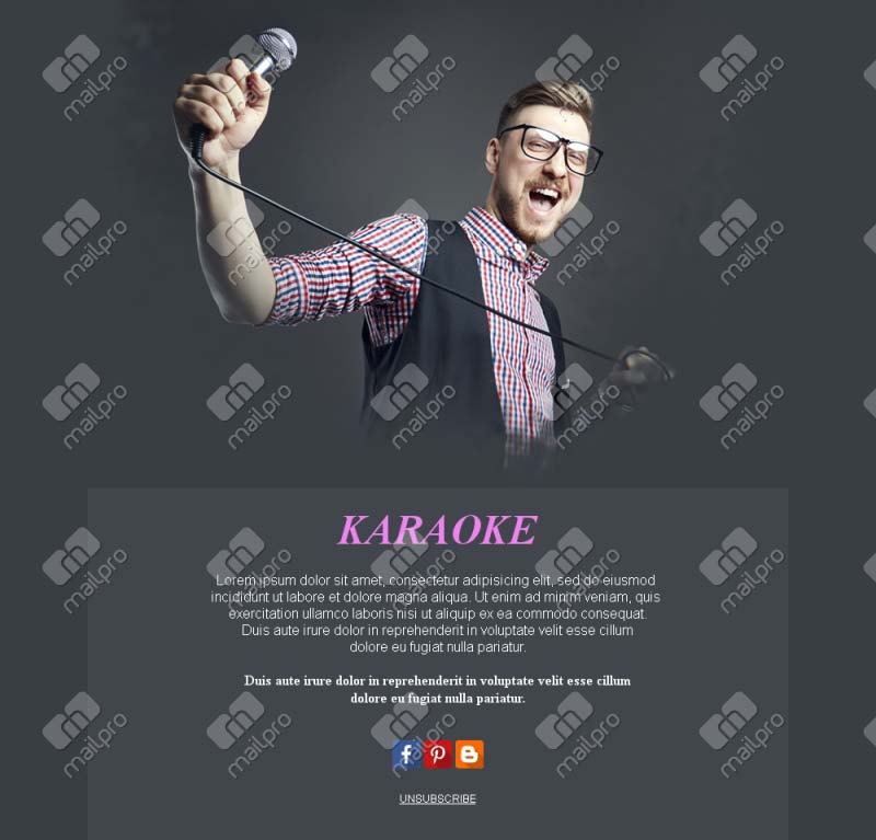 Music Email Templates | Mailpro™
