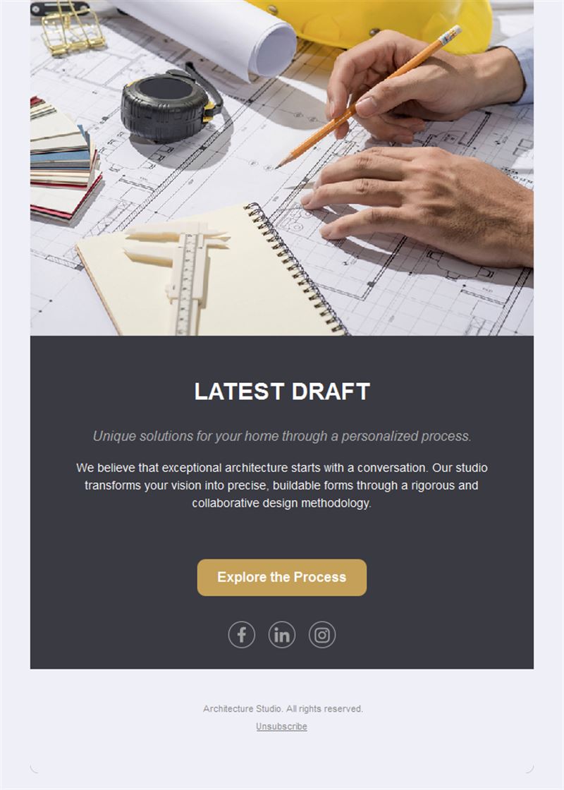 Architecture studio email for home projects