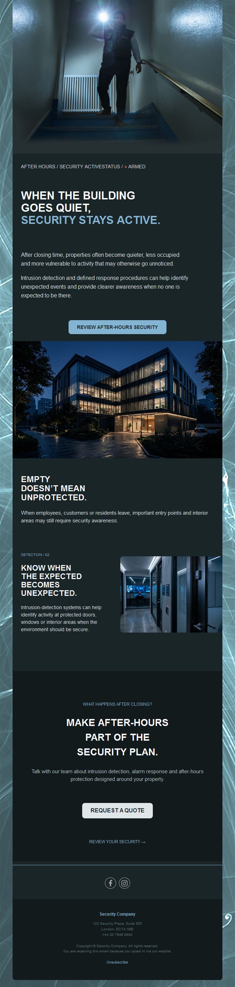 After-hours security services email
