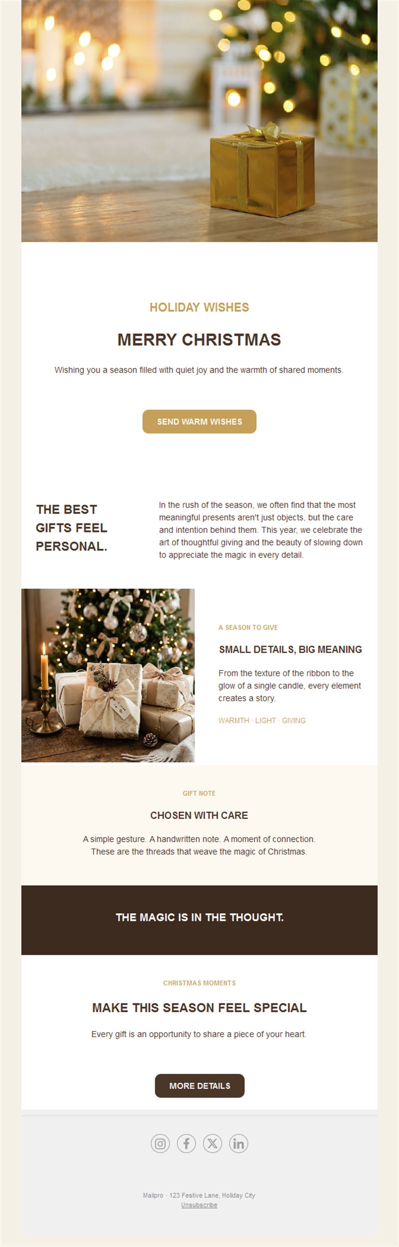 Festive Email Templates