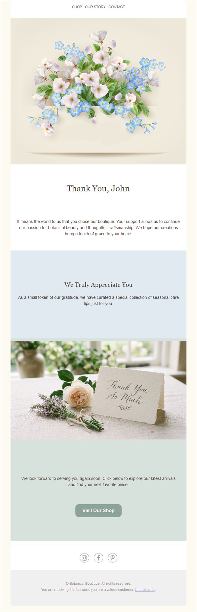 Gratitude Email Campaigns