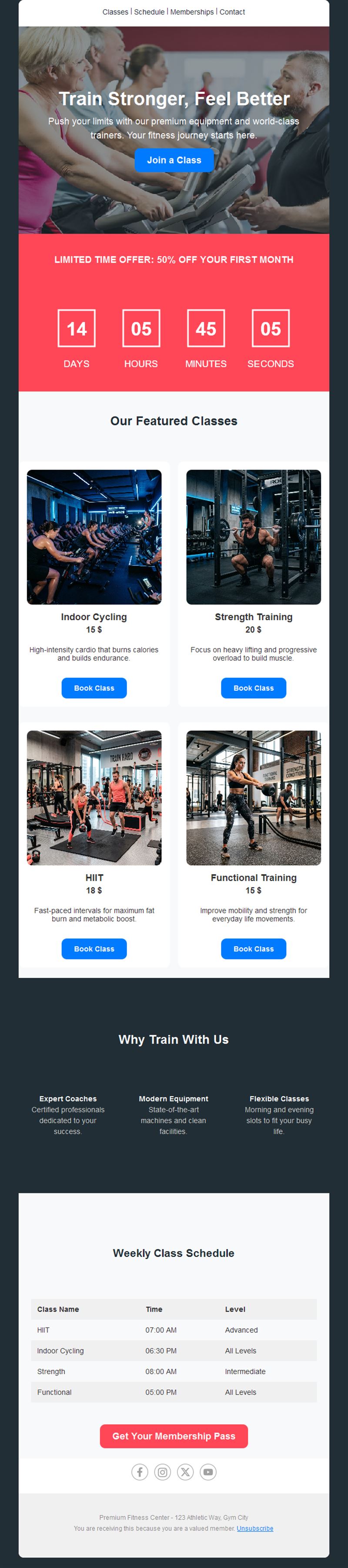 Training Email Alerts