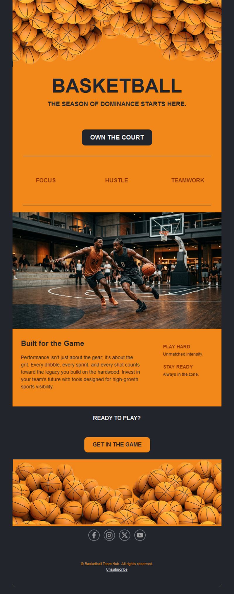 Hoops Highlights Emails