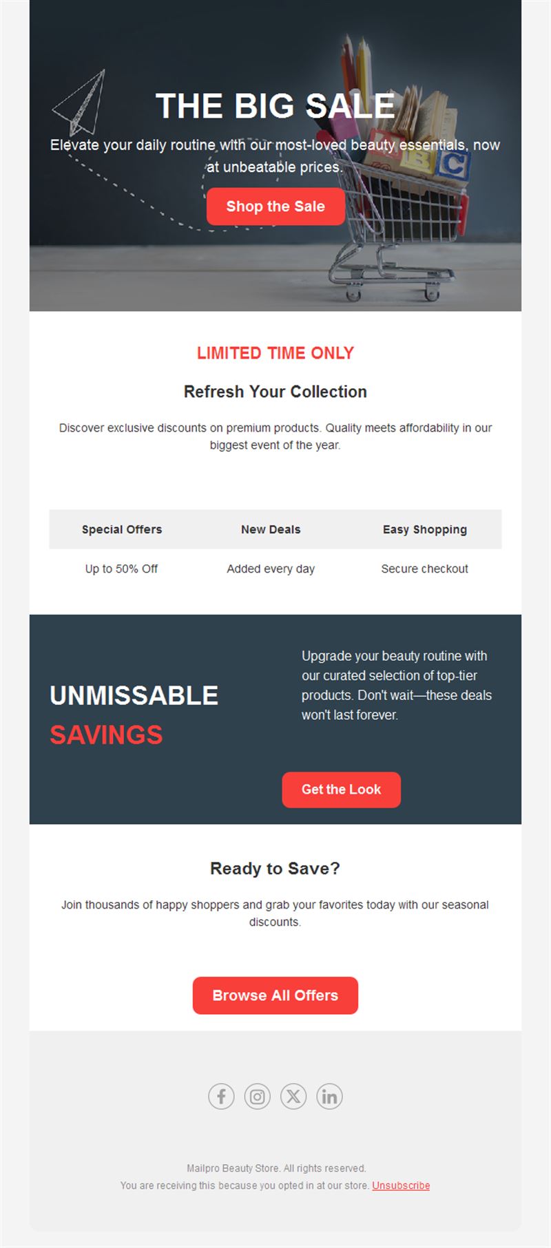Top Sales Email Alerts
