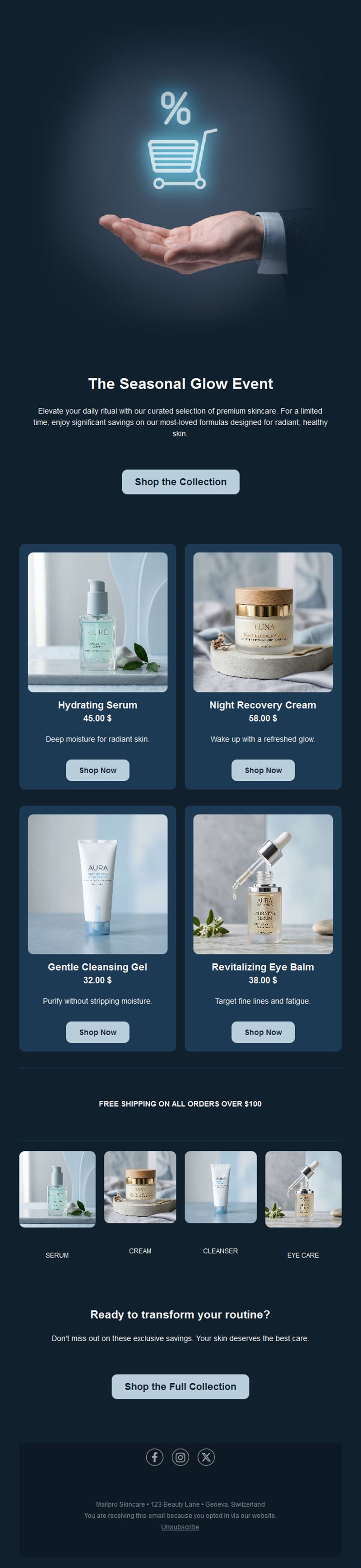 Product Promotion Emails