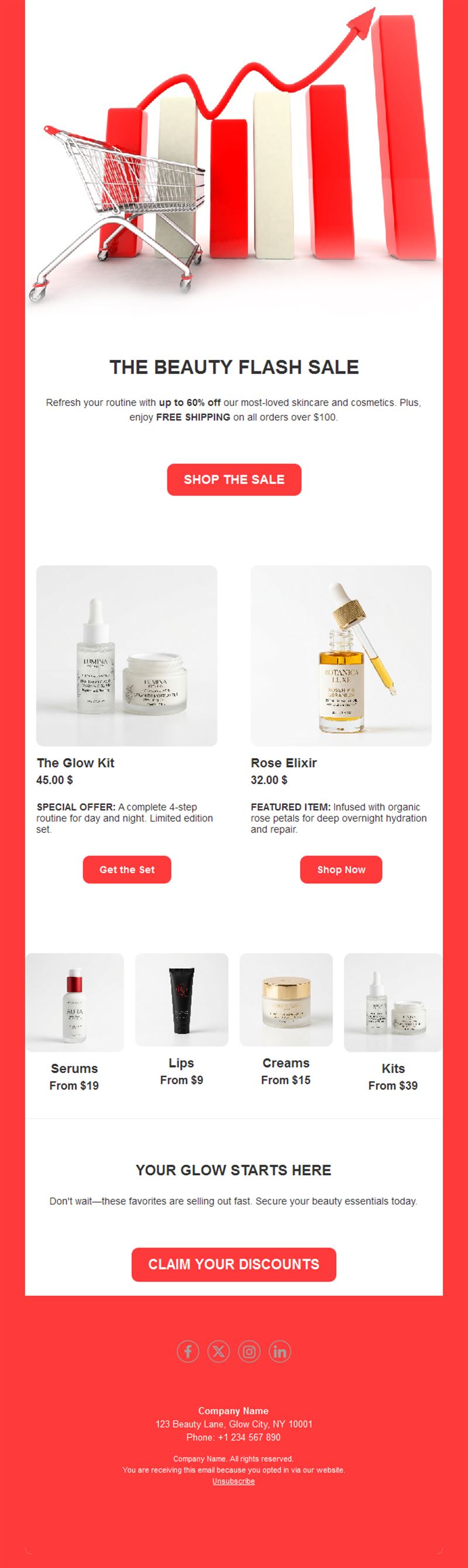 Sales Newsletter Emails