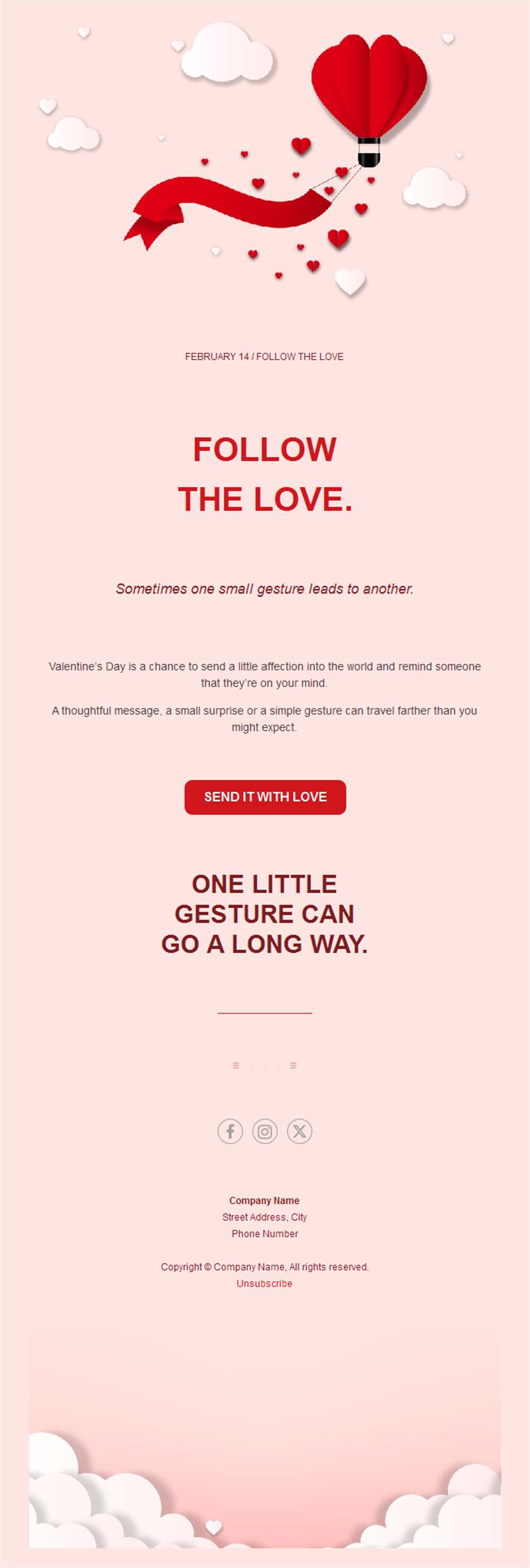 Romance Email Templates