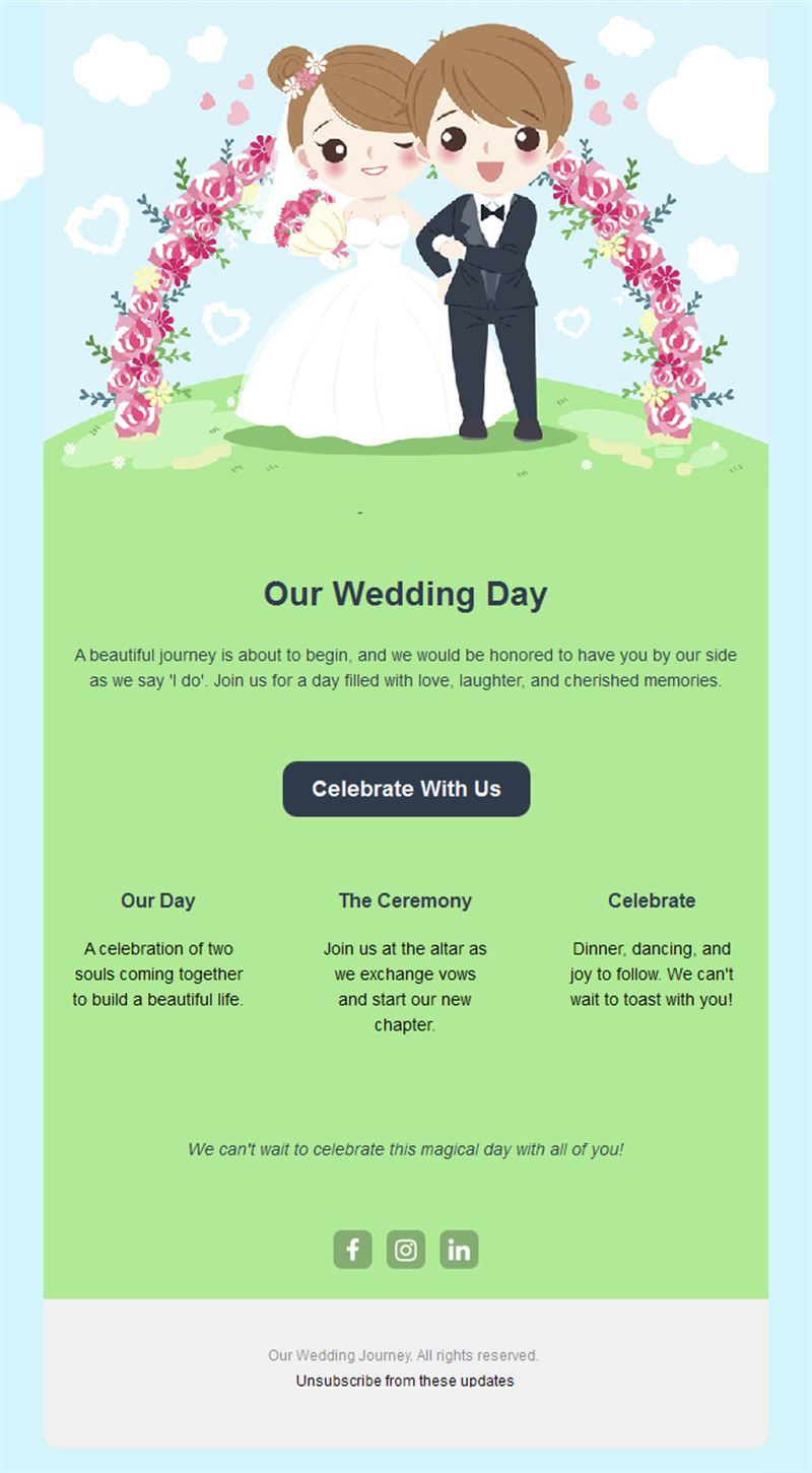 Celebrate Love Emails