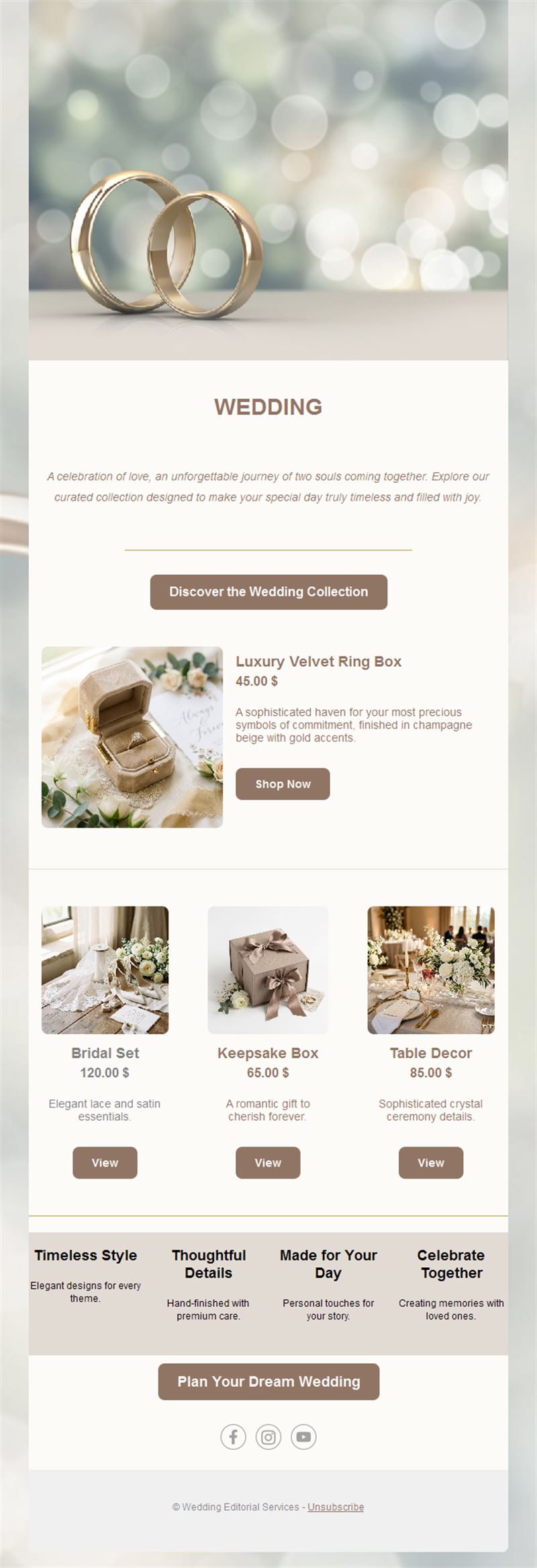 Romantic Email Templates