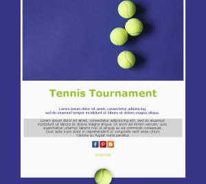 Exciting Tennis Match Templates