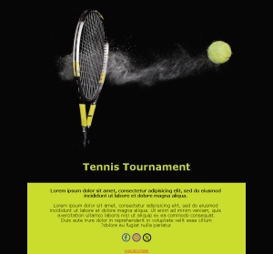 Exciting Tennis Match Templates