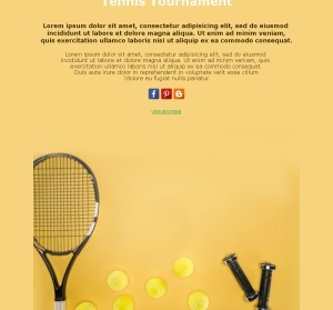 Exciting Tennis Match Templates