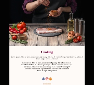 Delicious Cooking Recipe Templates