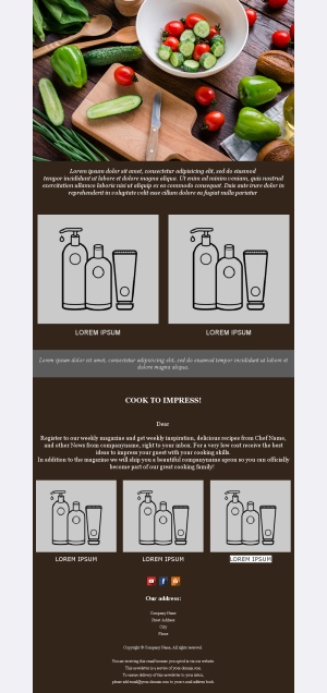 Delicious Cooking Recipe Templates