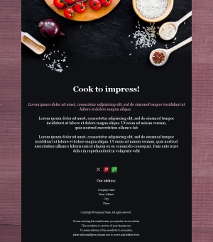 Delicious Cooking Recipe Templates