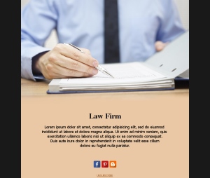 Professional Law Firm Templates