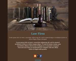 Professional Law Firm Templates