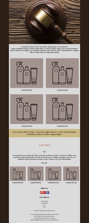 Professional Law Firm Templates