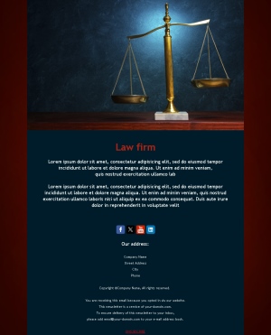 Professional Law Firm Templates