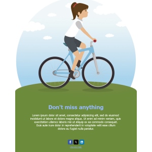 Adventurous Bike Trail Templates