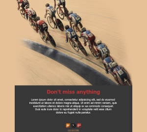 Adventurous Bike Trail Templates
