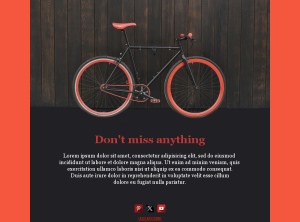 Adventurous Bike Trail Templates