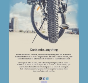 Adventurous Bike Trail Templates