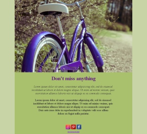 Adventurous Bike Trail Templates