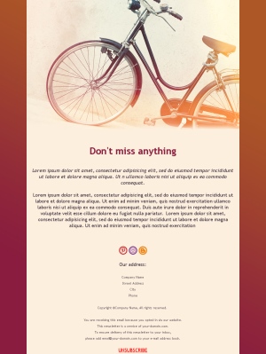 Adventurous Bike Trail Templates