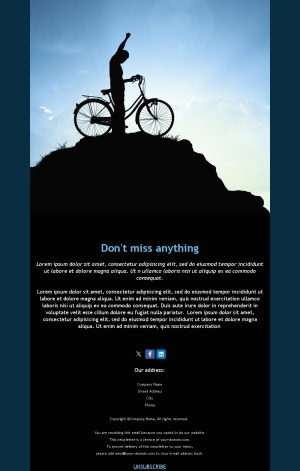 Thrilling Bike Adventure Templates