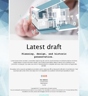Elegant Architecture Email Templates