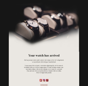 Luxury Watch Collection Templates