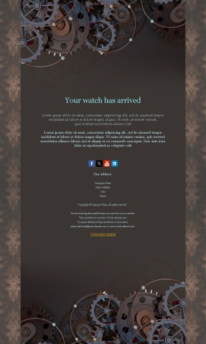 Luxury Watch Collection Templates