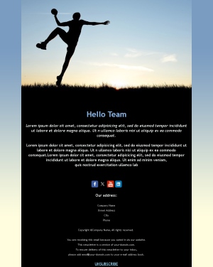 Handball Action