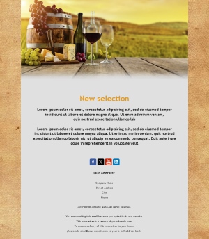 Wine Creation Templates