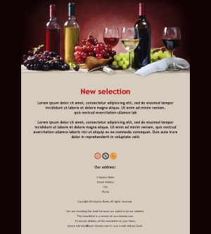 Vineyard Email Designs